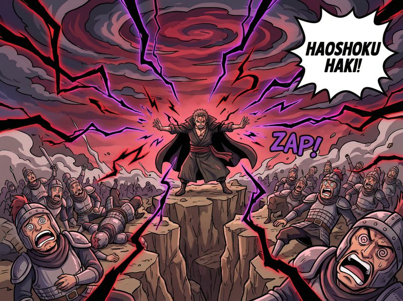 抖音风霸王色霸气动漫